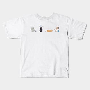 Cute Cats Kids T-Shirt